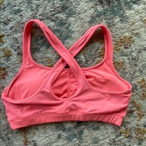 GAP Neon Coral Sports Bra